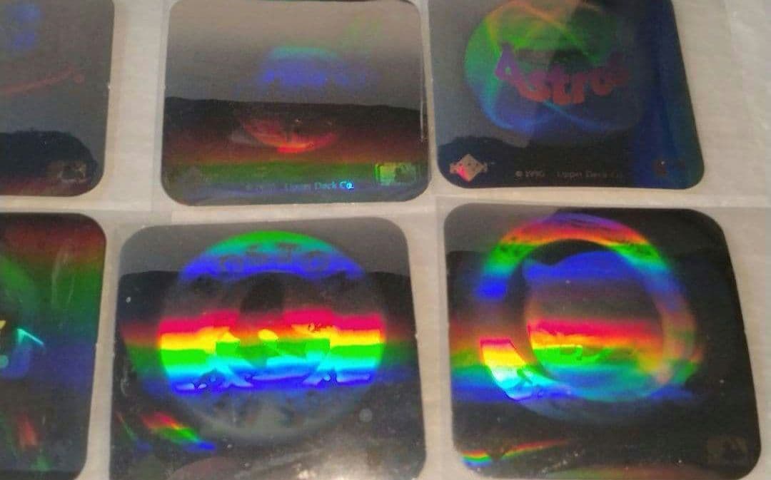 メジャーリーグ　MLB　メタリック　チームロゴ　レトロ　ステッカーセット②