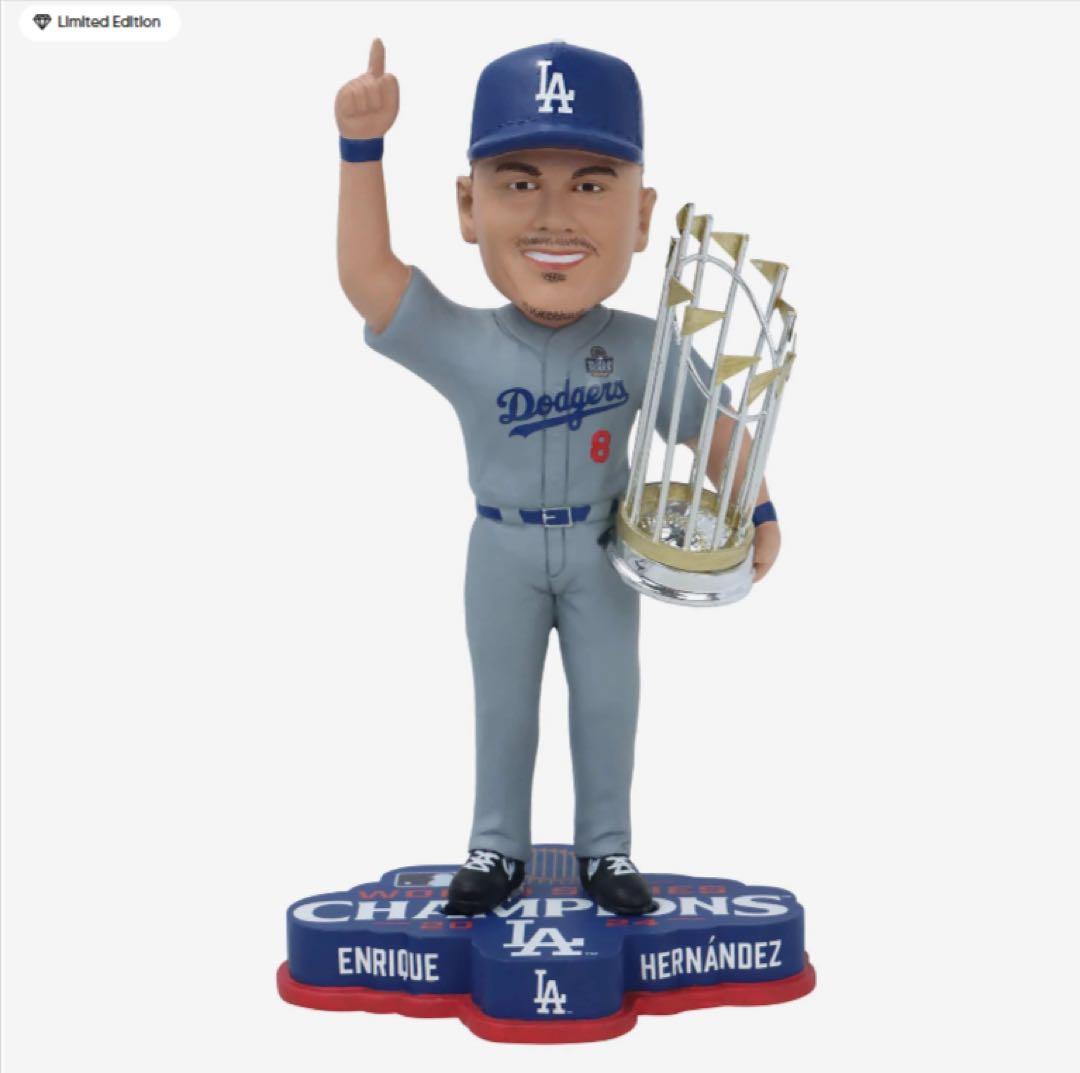 キケ・ヘルナンデス　ワールドシリーズ優勝記念　ボブルヘッド　ドジャース