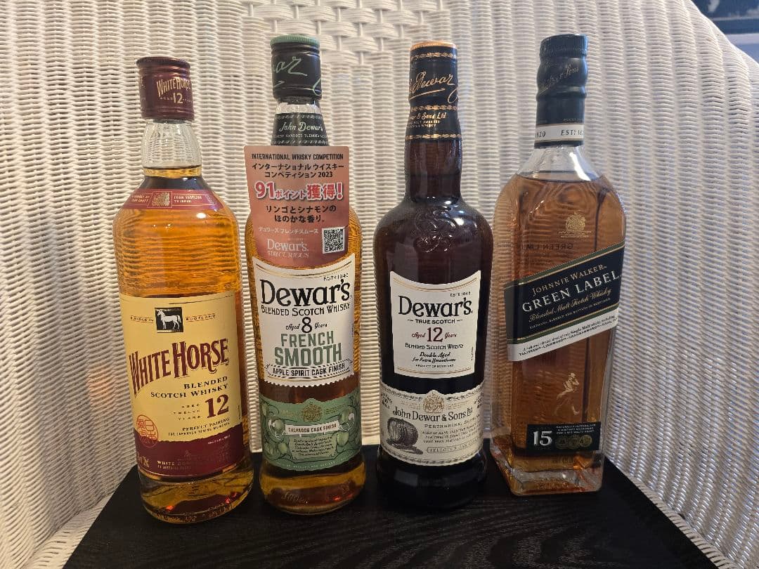 ウイスキーまとめ売り 4本セット