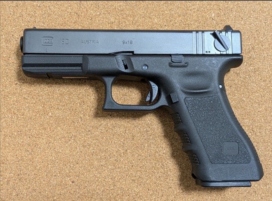 タナカ ワークス グロック18C 3rd エボ2 フレーム HW 製 発火済み