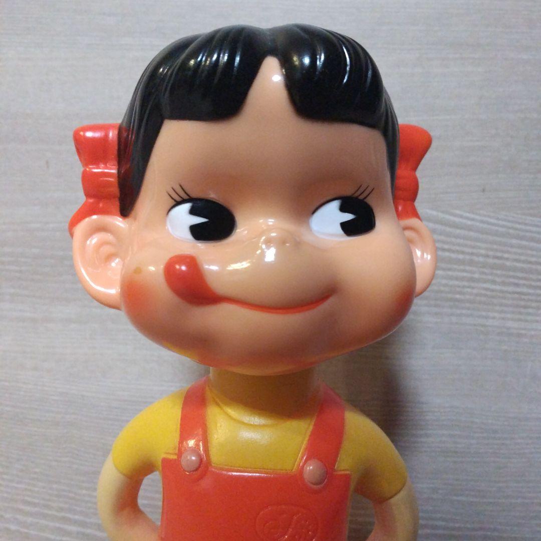 ペコちゃん人形 首振り 不二家 レトロ 美品 メルカリ便送料無料