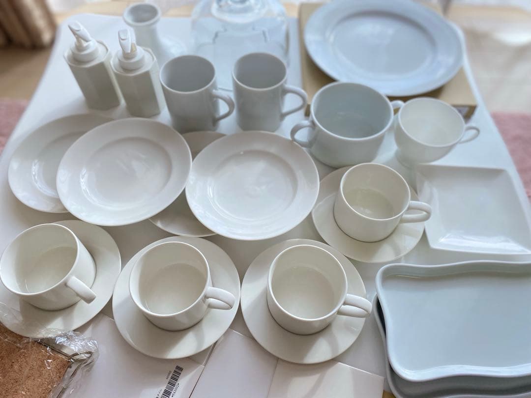 ポーセラーツ　白磁　まとめ売り　P