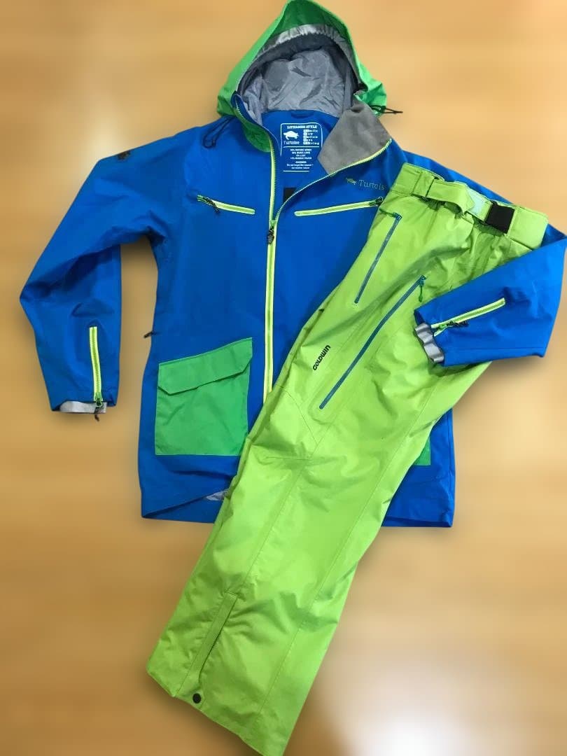 タータス＆ゴールドウイン 2レイヤージャケット＆中綿入りストレッチパンツLサイズ