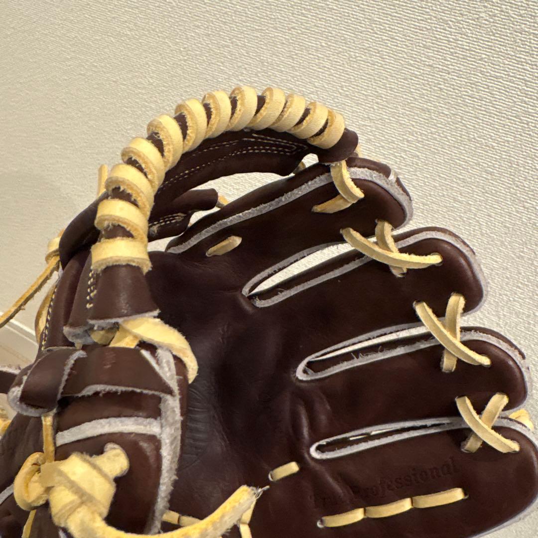 【ほぼ新品】久保田スラッガー 硬式用 オーダーグラブ バーガンディー 湯もみ済
