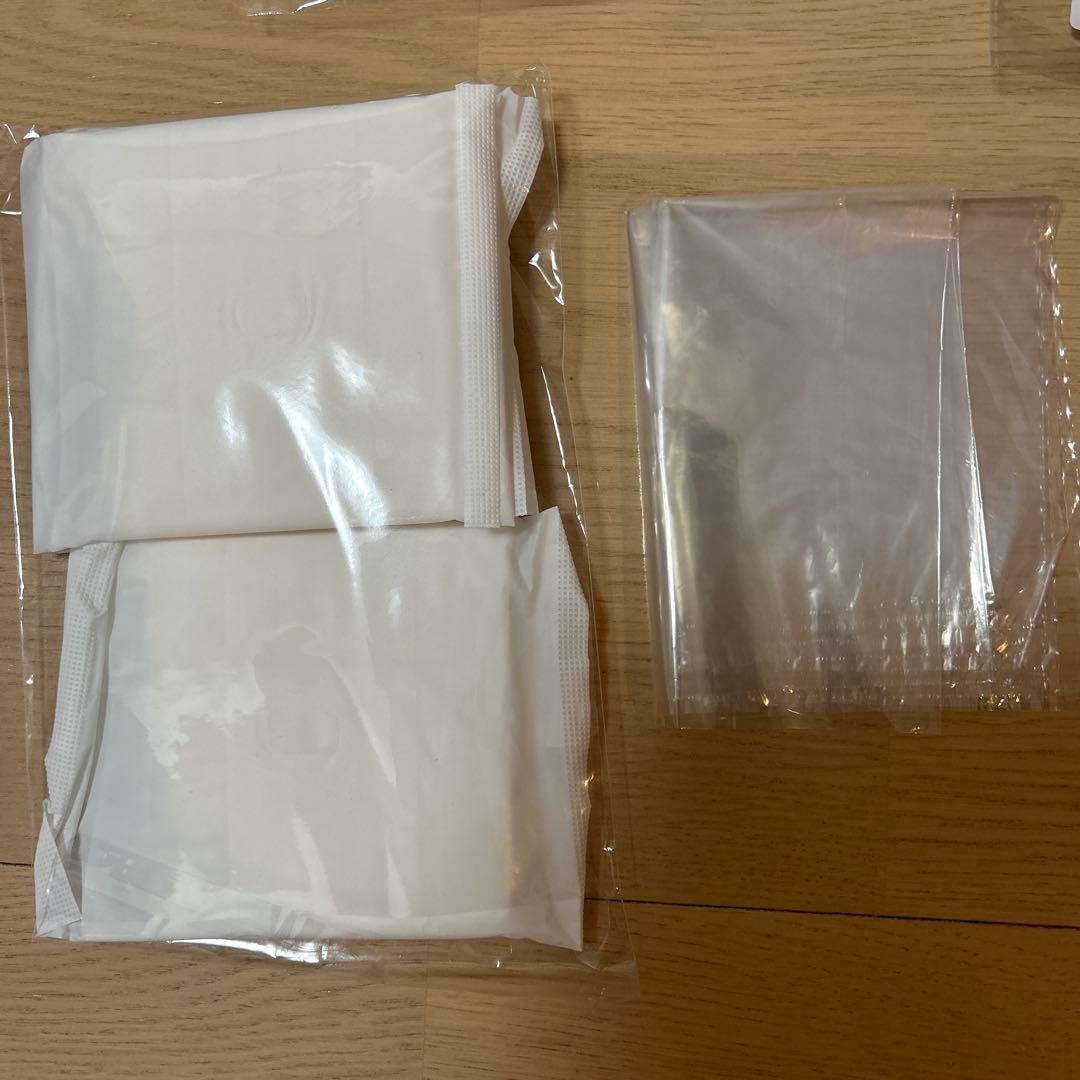 うんコロキャッチMサイズ ネイビー 3枚　パット・ビニール袋付き