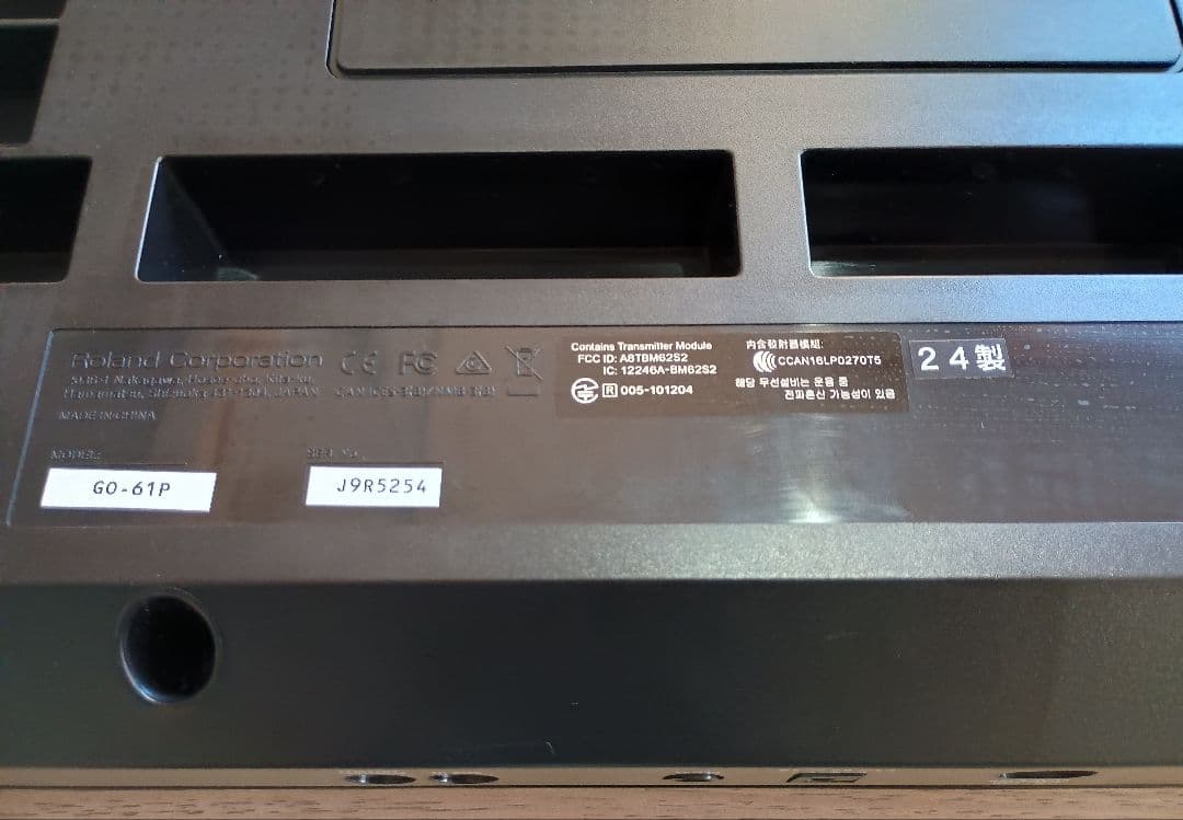 Roland GO:Piano 61鍵 DP-2ペダルスイッチ付き