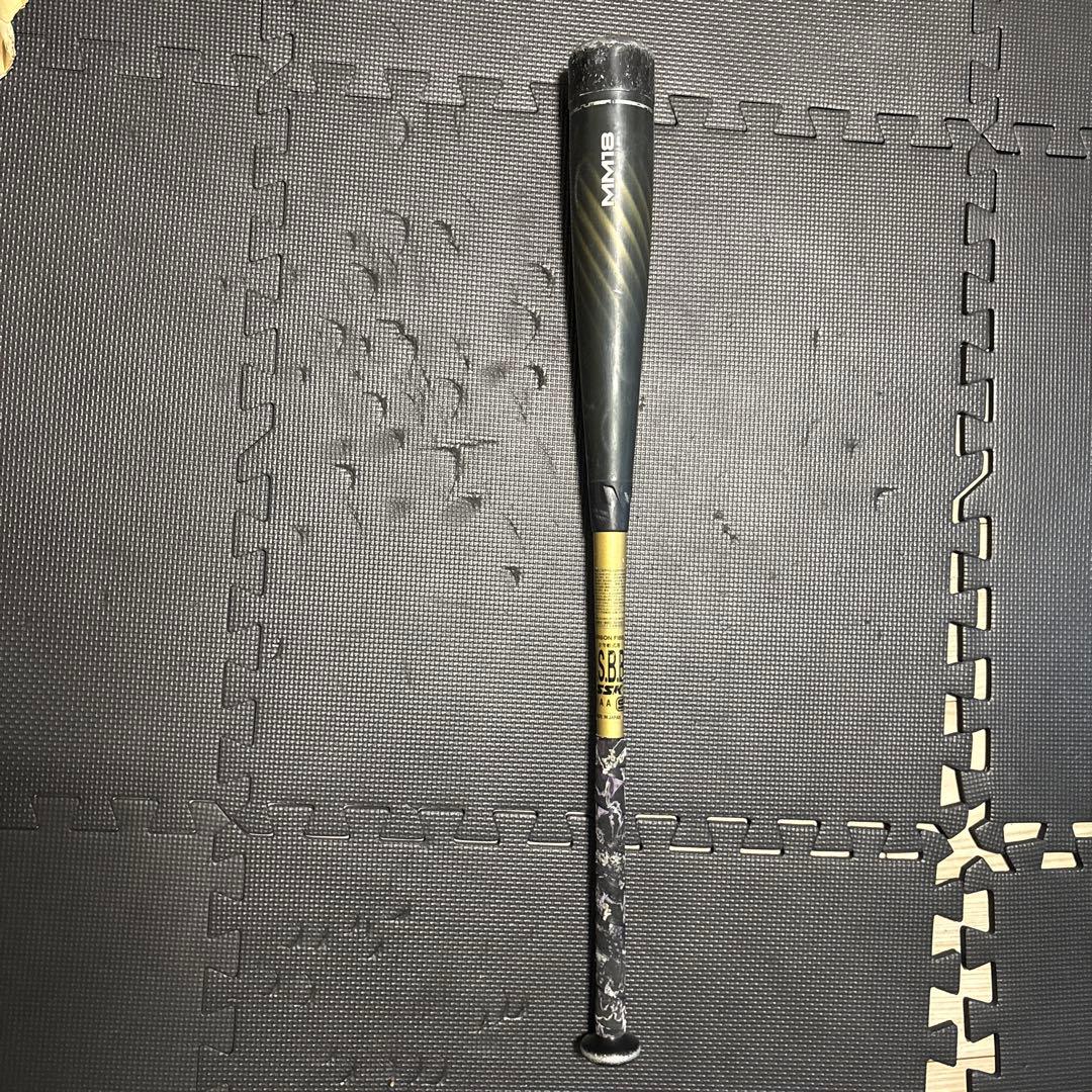 SSK MM18 （ミドルバランス 80cm）軟式バット カーボンファイバー製