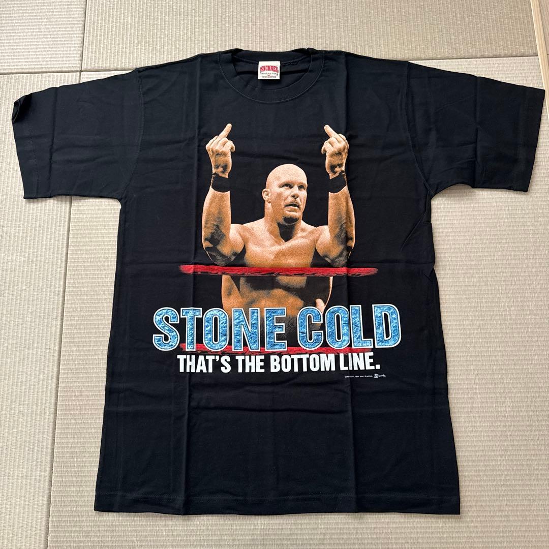 クマ太＊90年代_WWF ストーン・コールド_ヴィンテージTシャツ