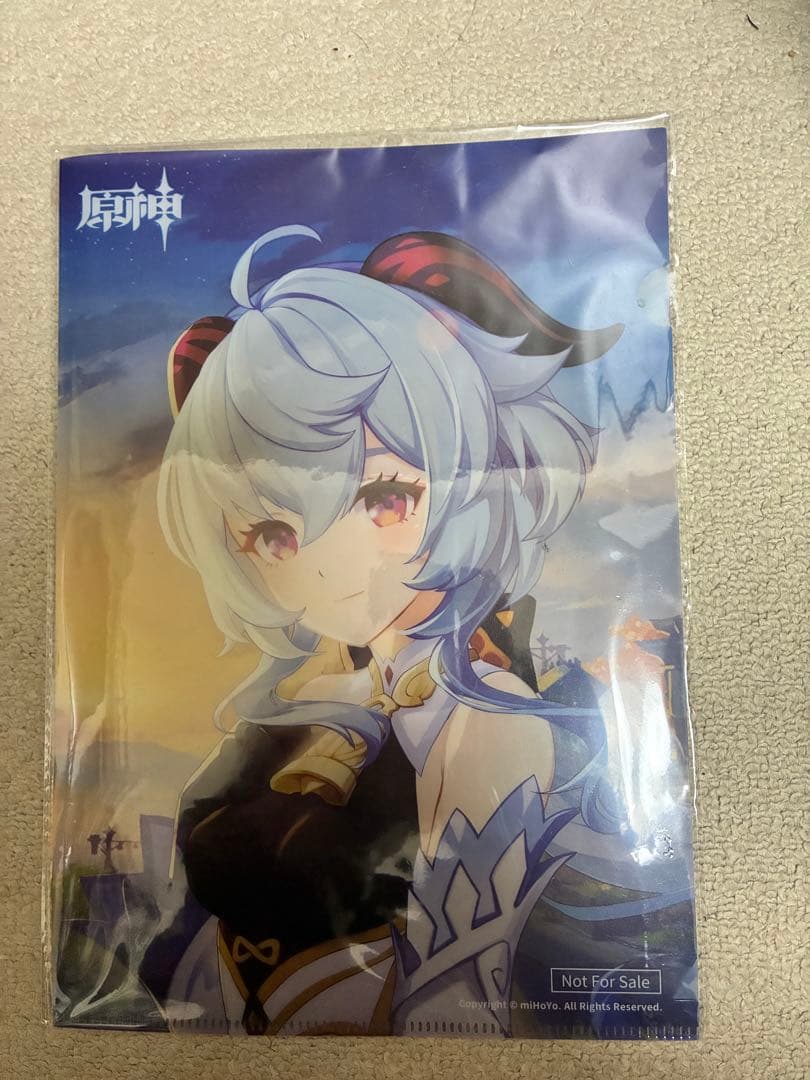 【中古品】、限定ファイル付き、APEX 『原神』 甘雨 循々守月Ver.