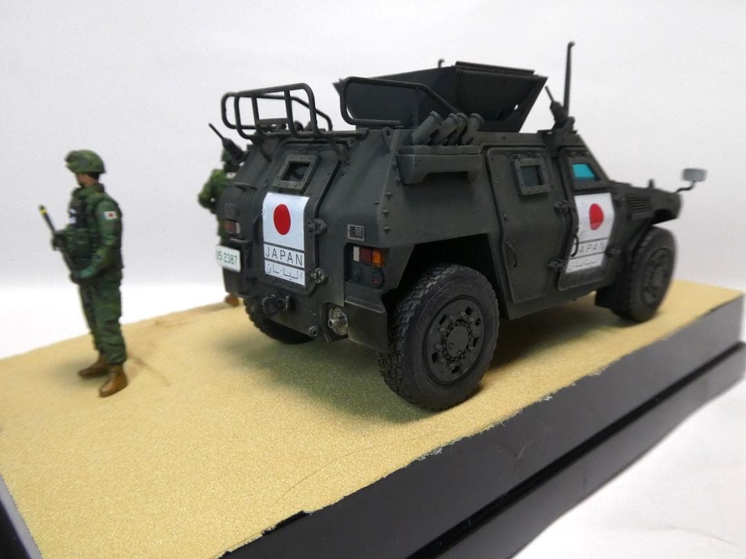 タミヤ 1/35 陸上自衛隊　軽装甲機動車　イラク派遣仕様＆イラク派遣隊員セット