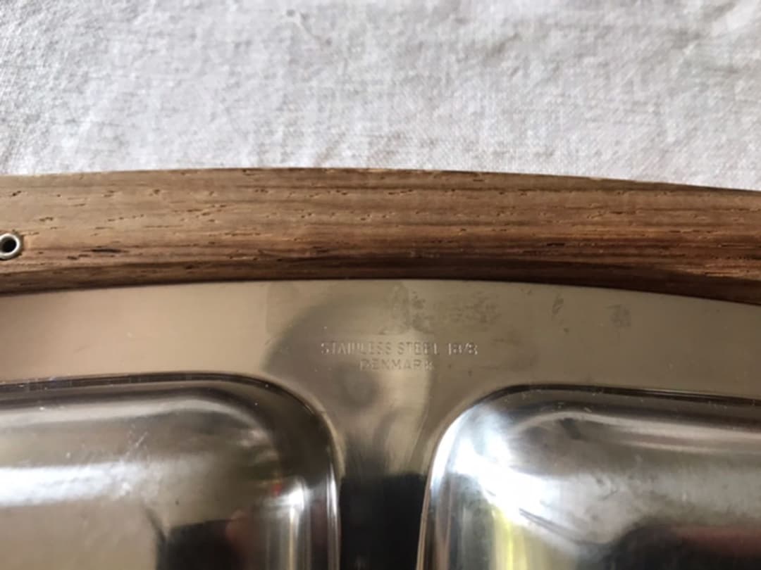 デンマークのチークトレイ　ヴィンテージ