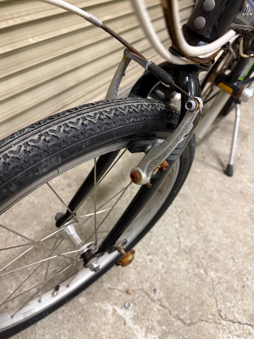 DAHON ダホン Boardwalk D7 タイヤ新品 ブレーキ交換推奨