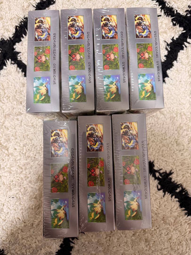 ポケモンカード　テラスタルフェスex 7BOX シュリンク付