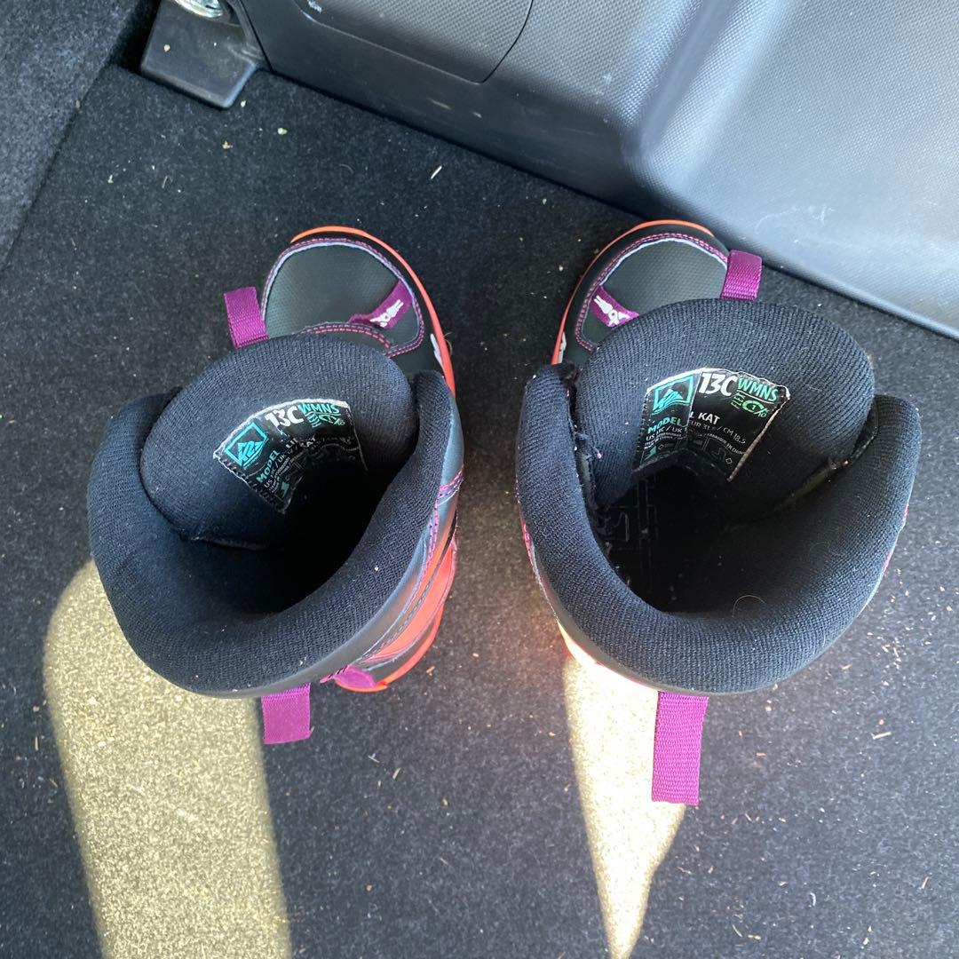 【美品_即日発送】K2 Lil Kat スノーボードブーツ 子ども用18.5cm