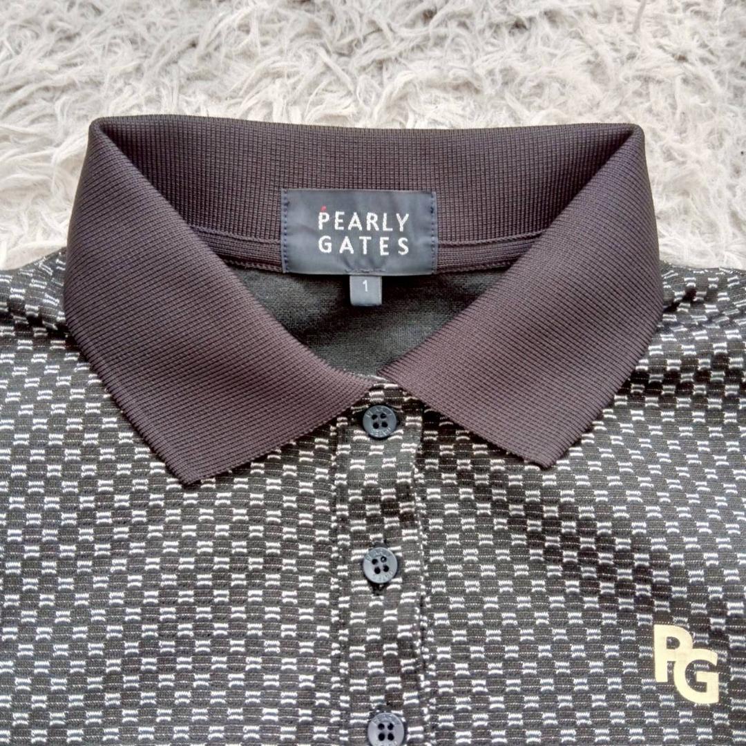 パーリーゲイツ PEARLY GATES ポロシャツ ワンピース 半袖 サイズ1