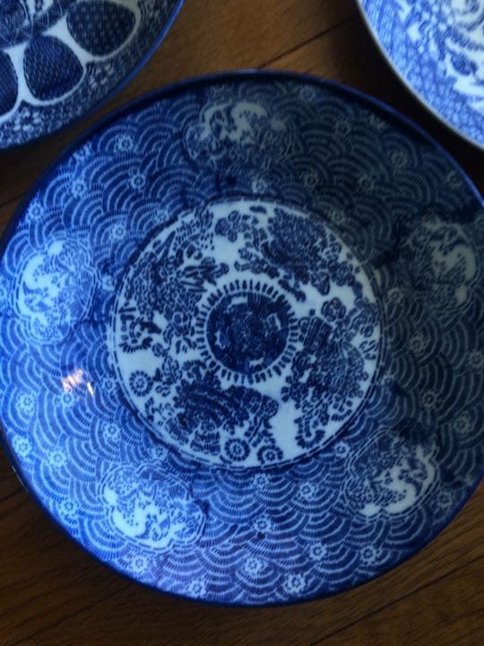 明治時代以前作成　大絵皿　4枚セット