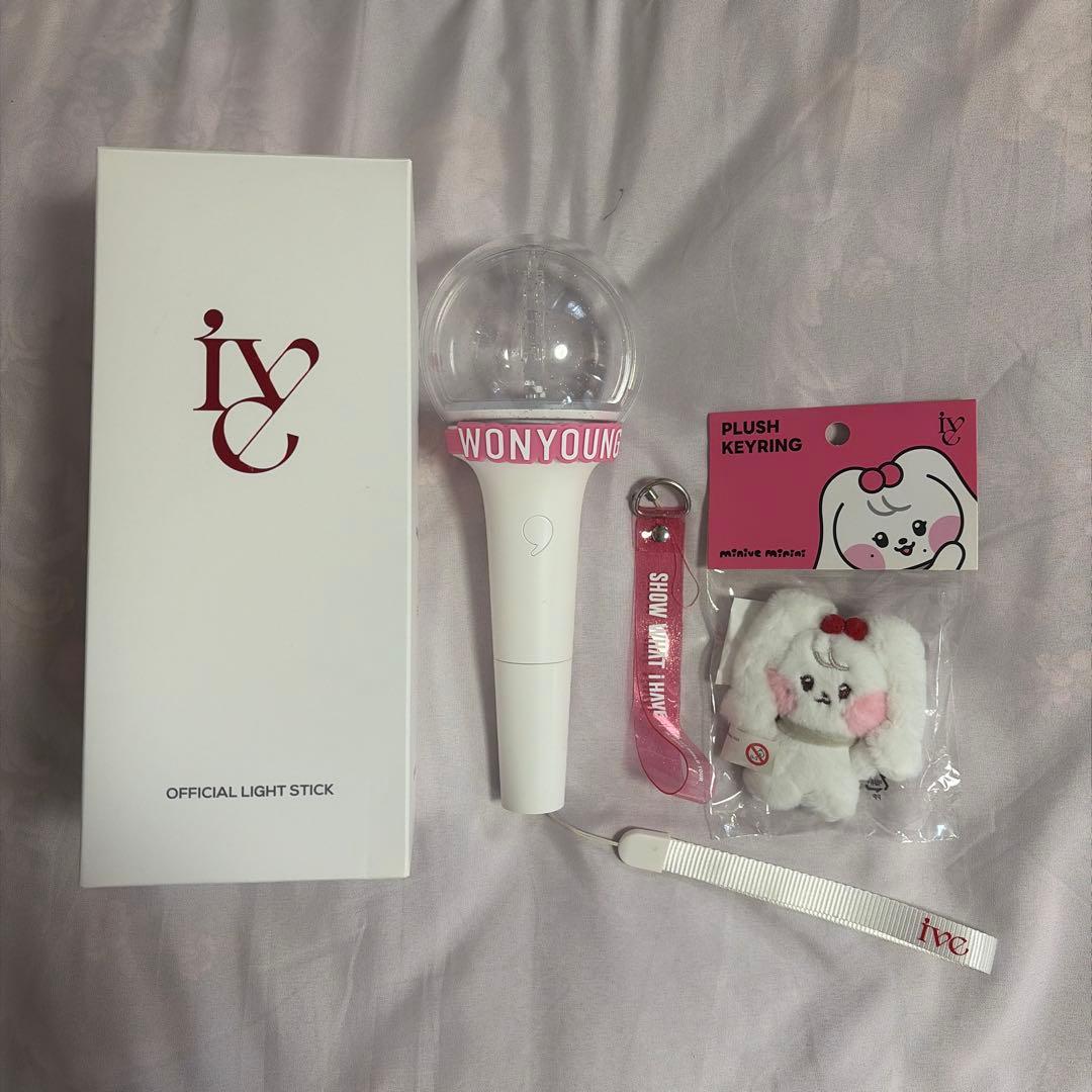IVE ウォニョン MINIVE CHERRY チェリー ペンライト ストラップ