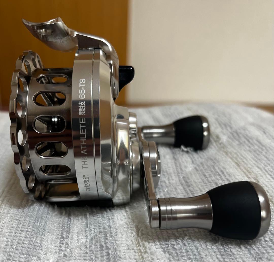 【美品】黒鯛工房／カセ筏師 アスリート競技／Athlete 65W-TS／右