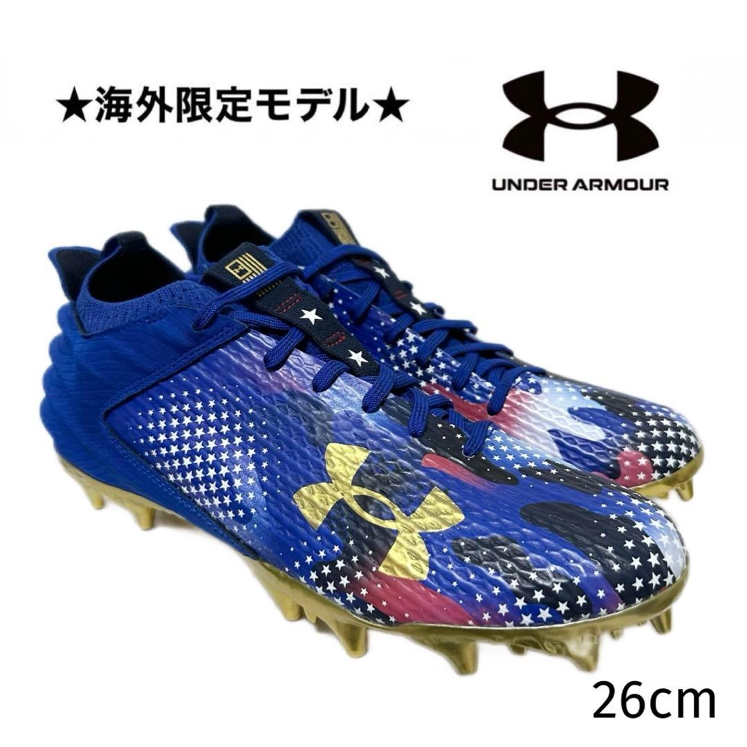 アンダーアーマー 26 アメフト スパイク シューズ アメリカ 靴 クリーツ