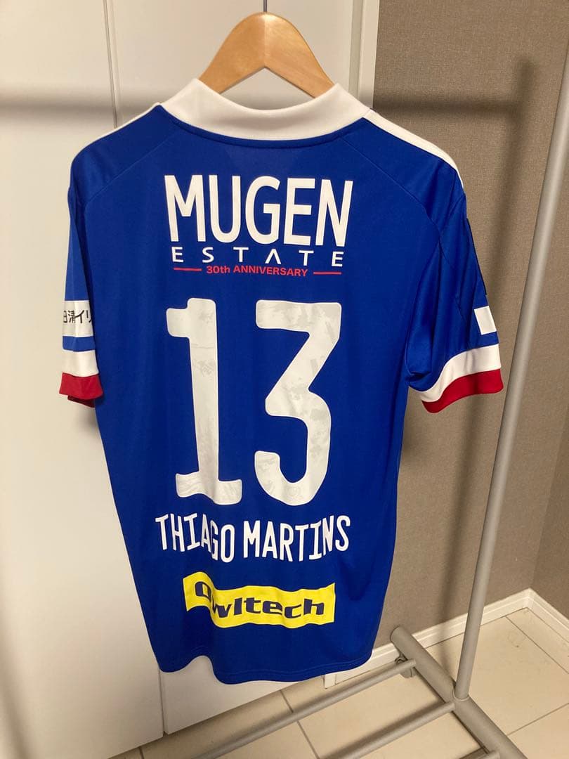 横浜F・マリノス　2020ユニフォーム　Mサイズ　チアゴマルチンス #13