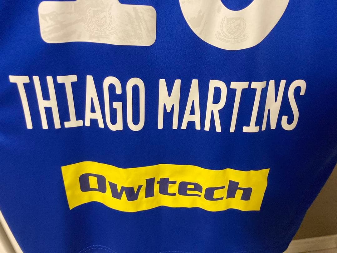 横浜F・マリノス　2020ユニフォーム　Mサイズ　チアゴマルチンス #13