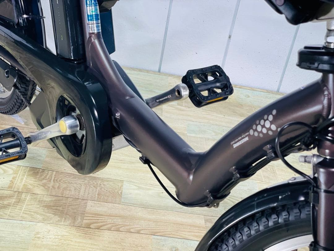 2681ブリヂストン8.7アンペア3人乗り対応子供乗せ　電動アシスト自転車