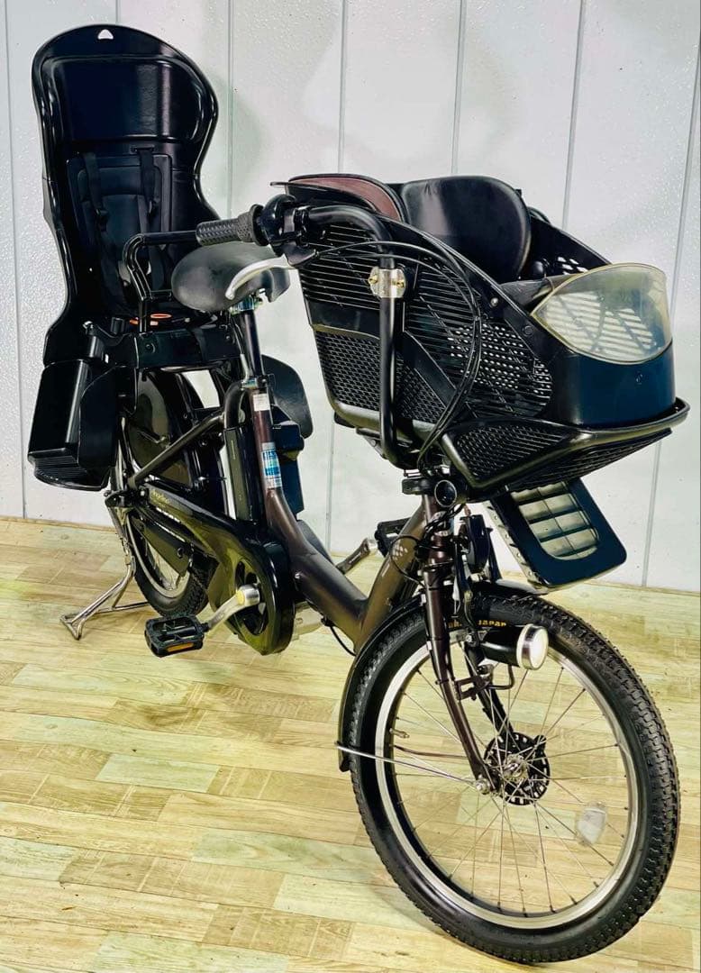 2681ブリヂストン8.7アンペア3人乗り対応子供乗せ　電動アシスト自転車