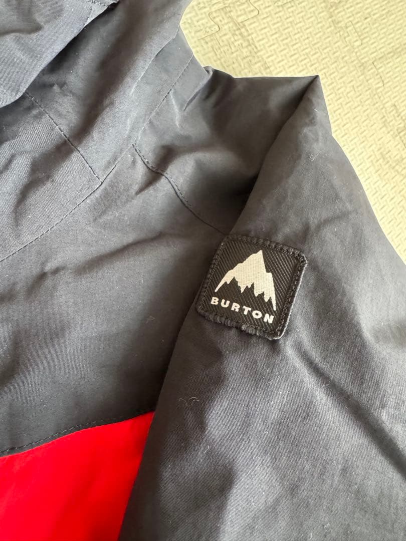 Burton 子ども用スキーウェア 黒/赤❤️120センチ