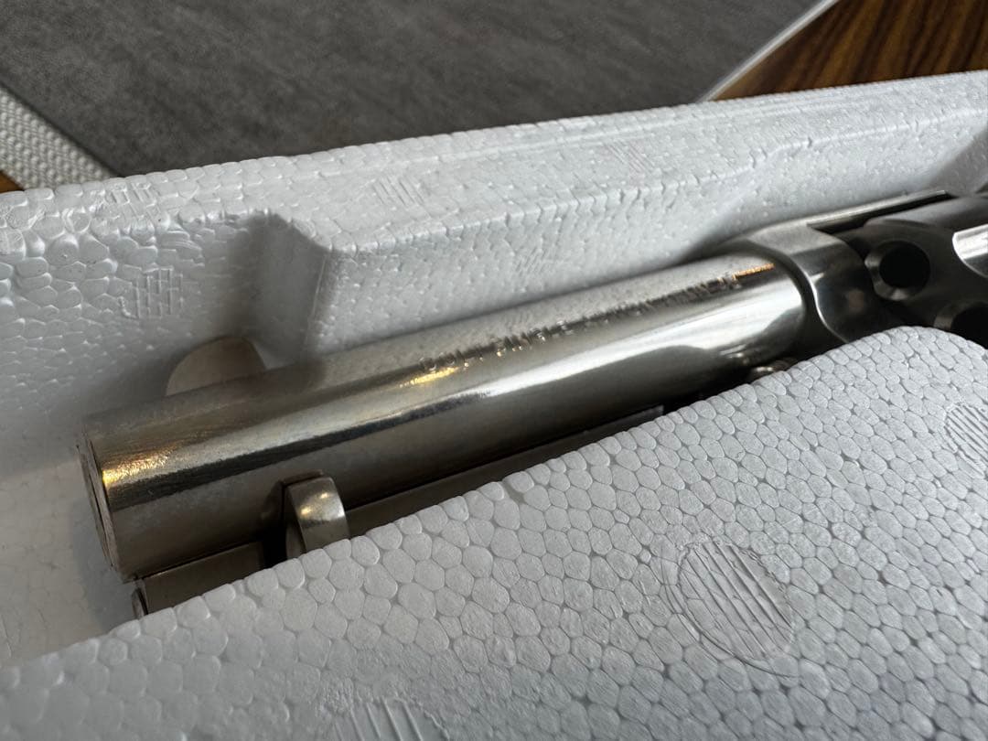 タナカ シングルアクションアーミー ニッケルフィニッシュ SAA