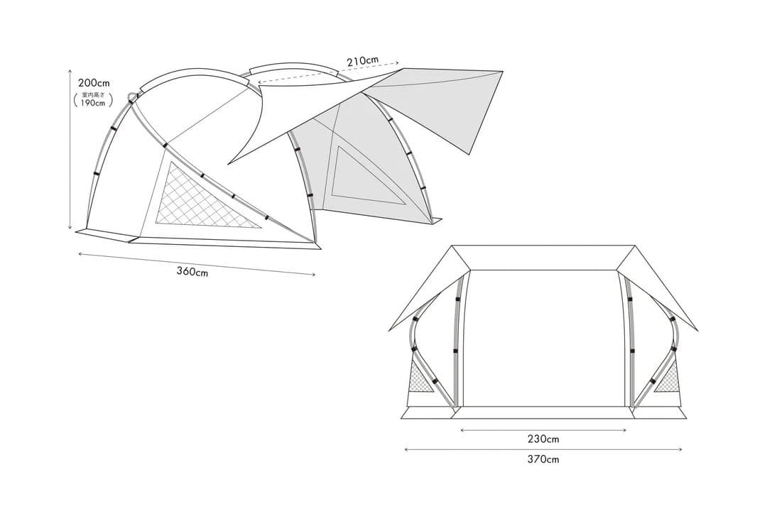 大人気✨跳ね上げポール付　tokyo crafts オグニスドーム　東京クラフト