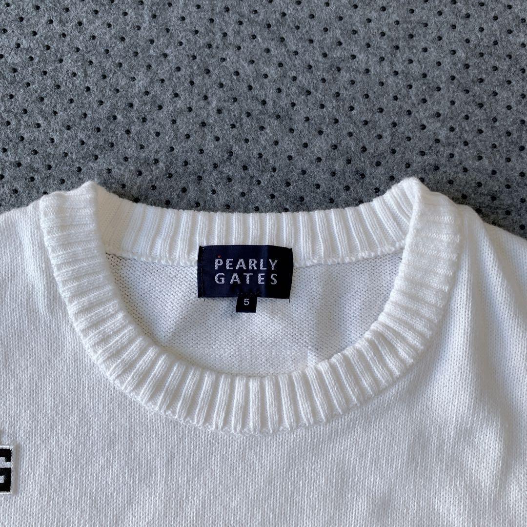 良品 パーリーゲイツ スポンジボブ コラボ ニット セーター ゴルフウェア 限定