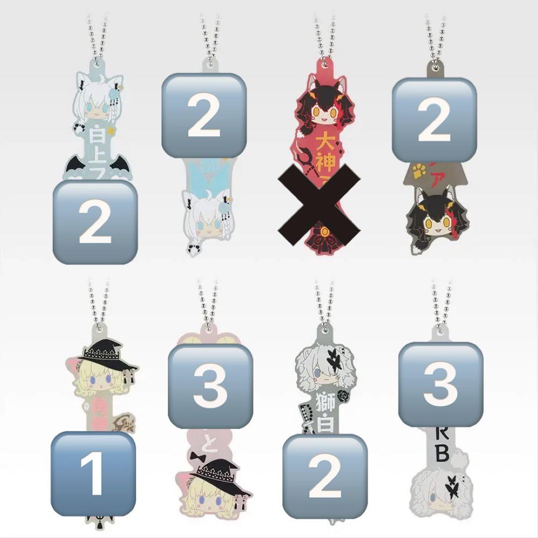 ホロライブ 一番くじ　Villain Style アクスタ　缶バッジ　72点