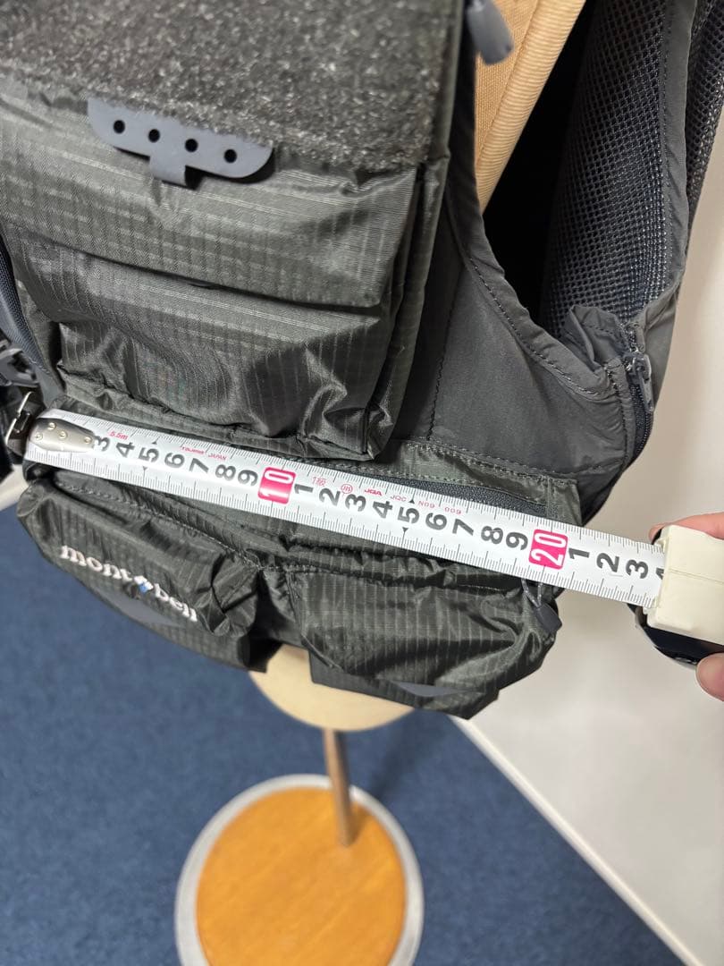 mont-bell フィッシングベスト ブラック