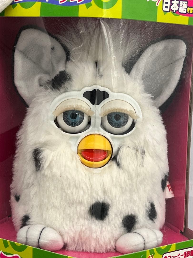 ✨未使用 初代ファービー パンダ柄 TOMY 日本語版 当時物 レア✨