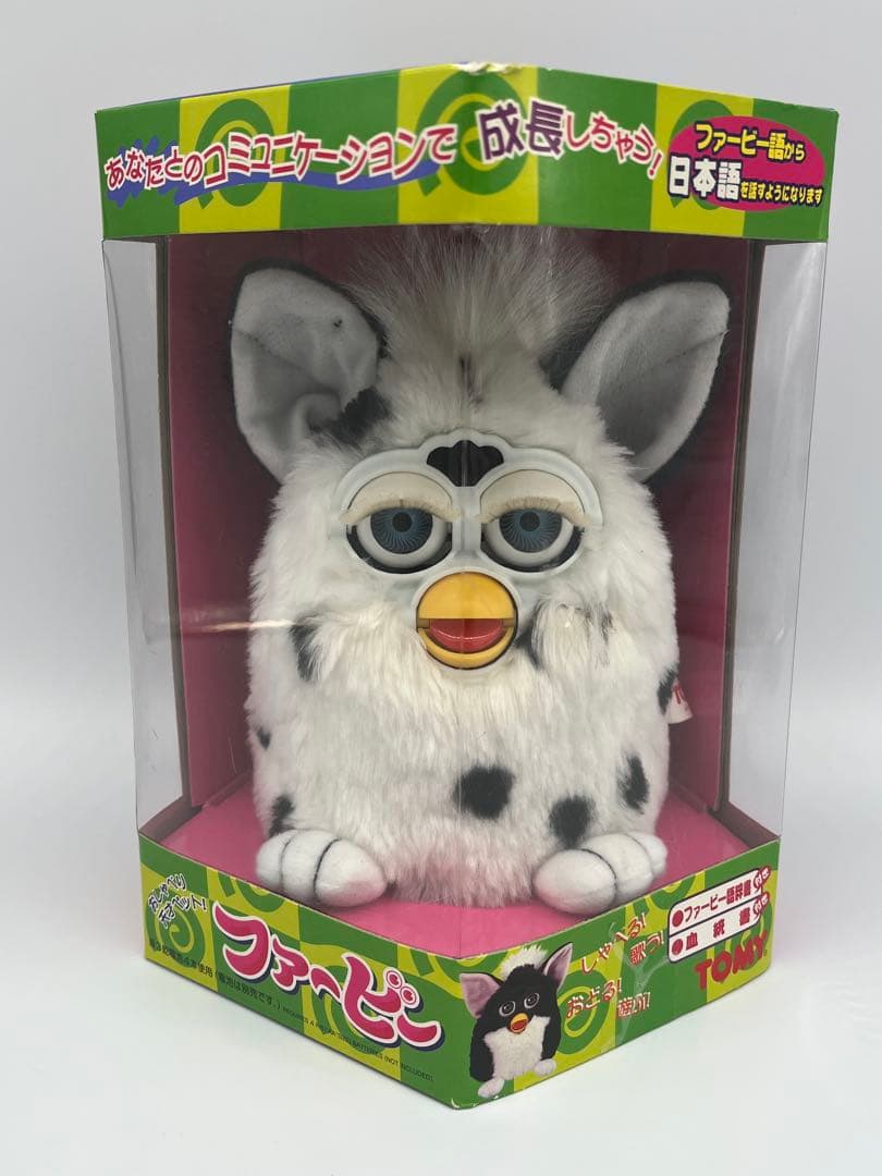 ✨未使用 初代ファービー パンダ柄 TOMY 日本語版 当時物 レア✨