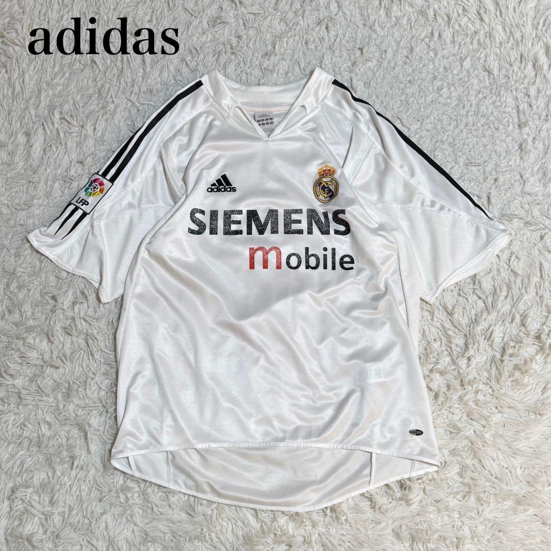 04/05 adidas レアルマドリード ジダン　サッカーユニフォーム　ロゴ