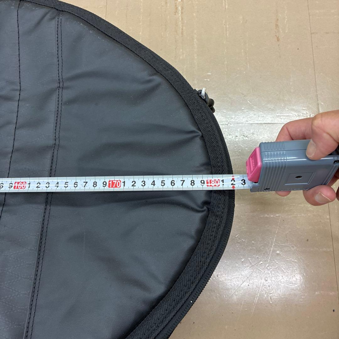 FCS TRAVEL 1 サーフボードケース 黒/白　5.10