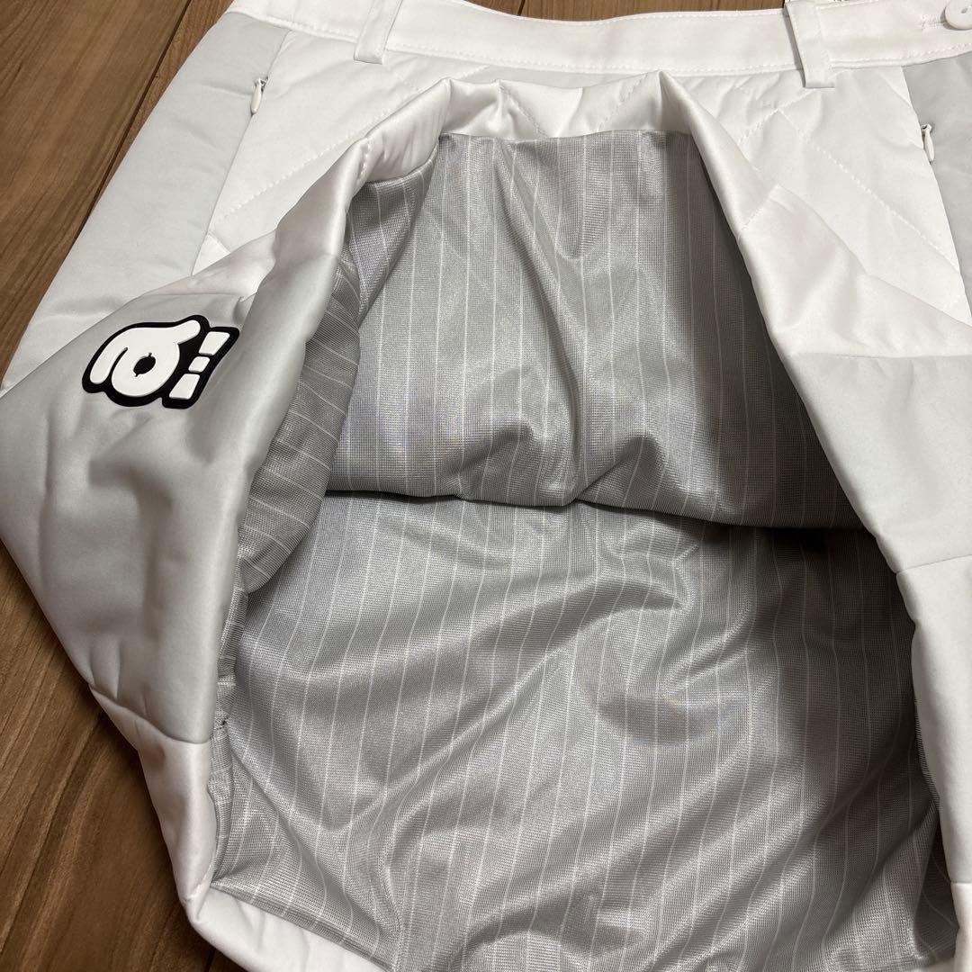 archivio ホワイト ゴルフスカート アルチビオ 中綿 36サイズ