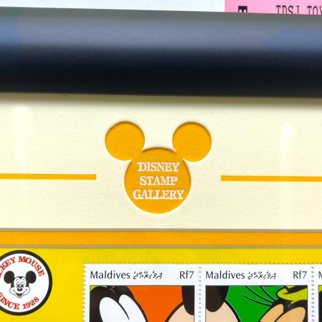 世界限定150枚 レア★グーフィー Goofy★スタンプアートギャラリー 切手