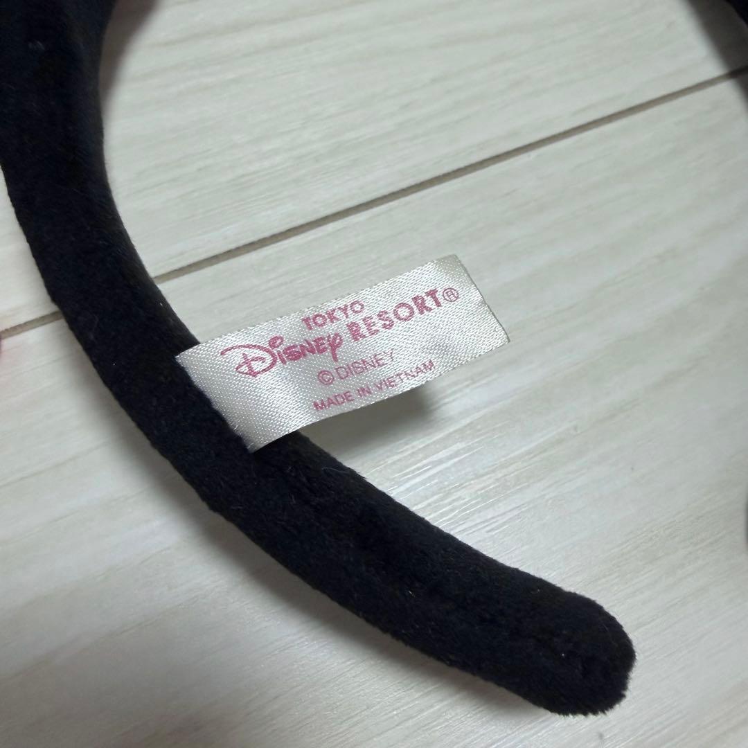 ミニー カチューシャ リボン ドット イヤリング ディズニー 希少 美品