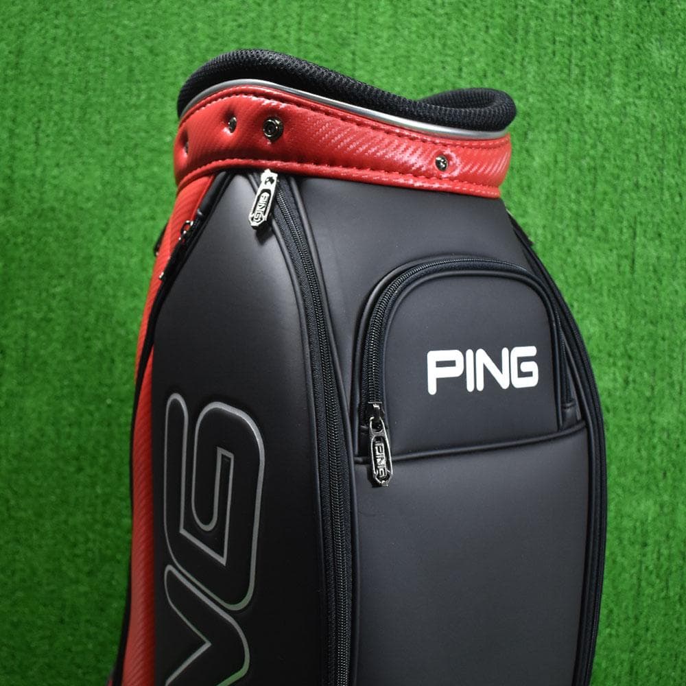 PING GOLF/ピン ゴルフ キャディバッグ９型【赤/黒】新品！