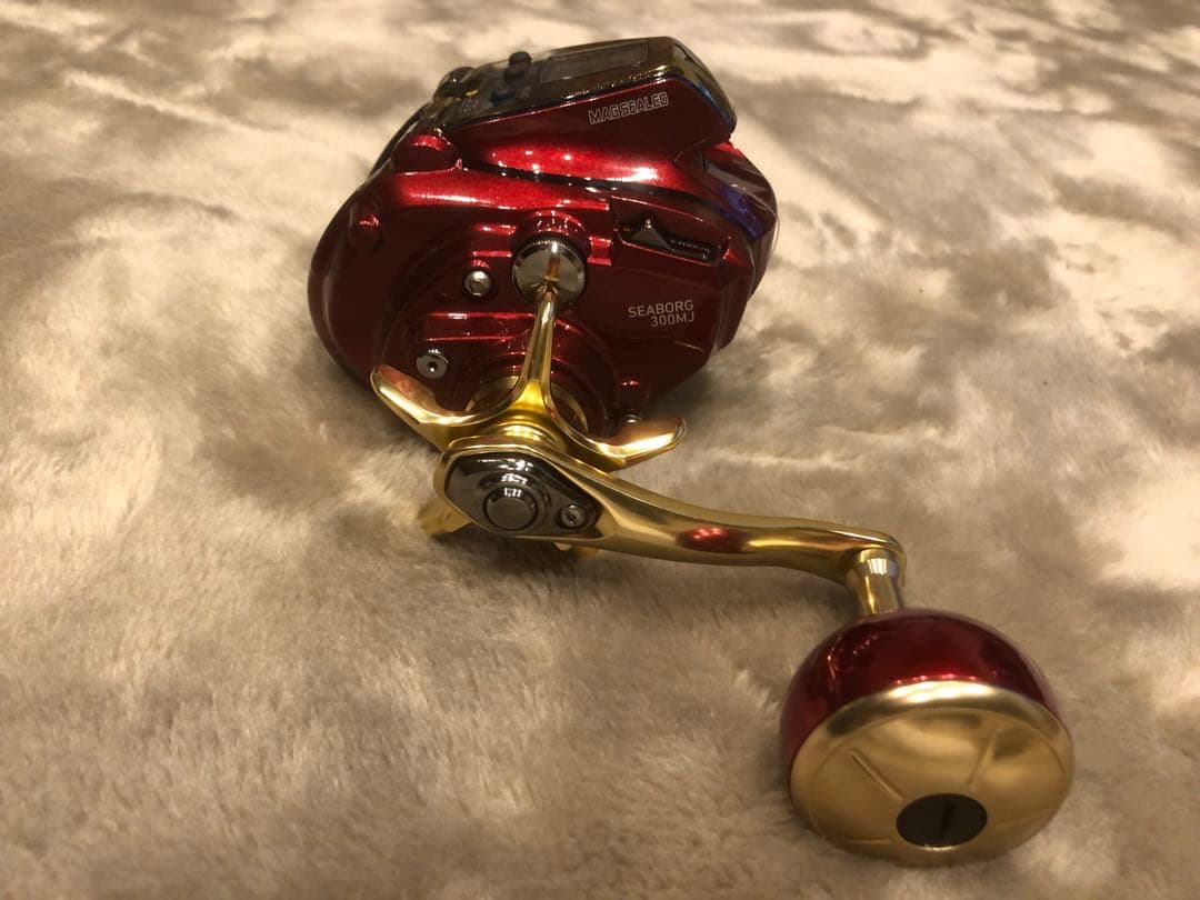 SEABORG JOG 電動リール レッド
