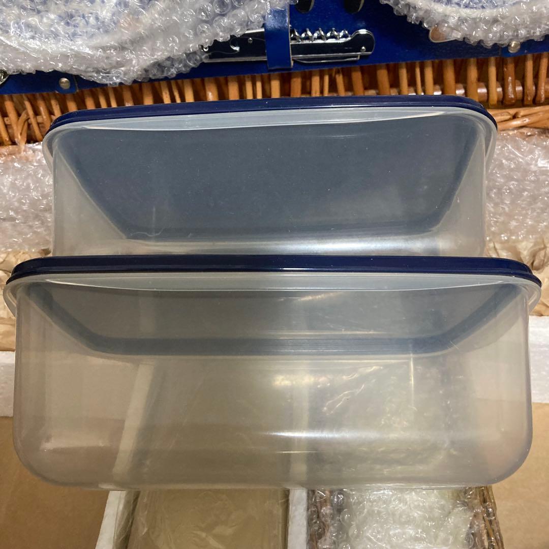 未開封 英国製 ピクニックバスケット OPTIMA ヴィンテージ 4人用