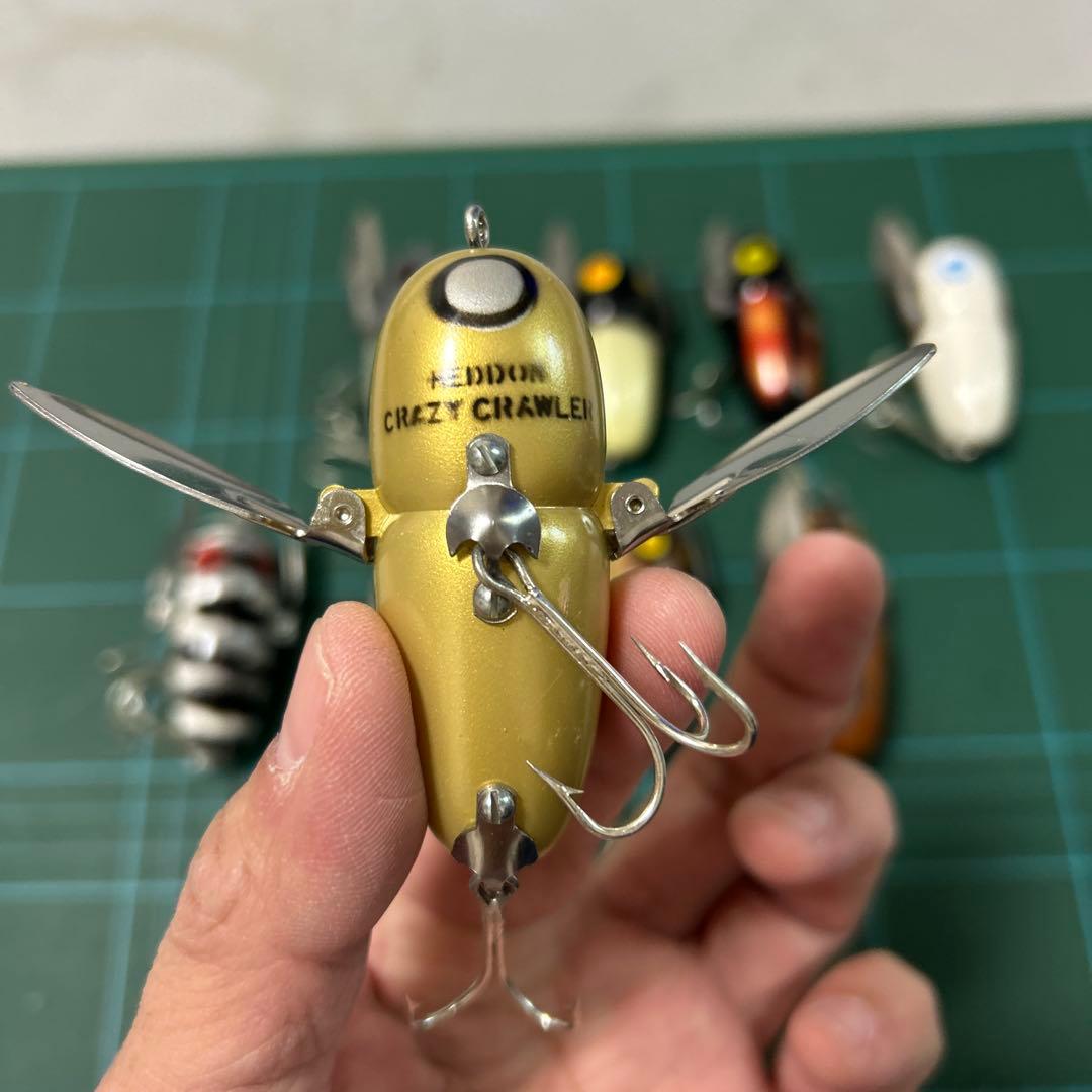 ヘドン　クレイジークローラー　9個セット