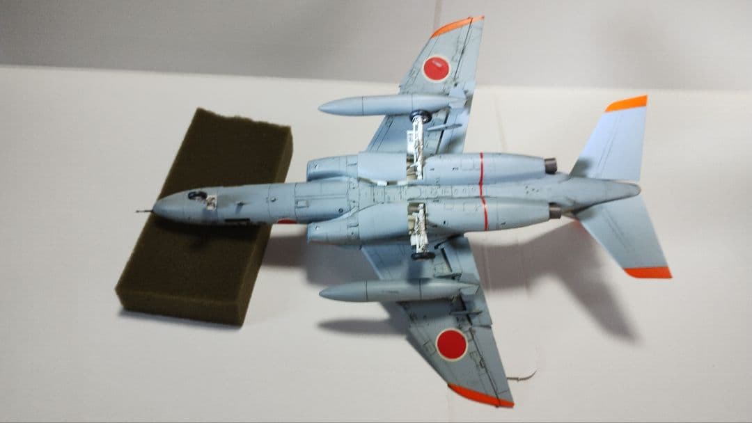 プラモデル完成機　1/48　川崎T-4
