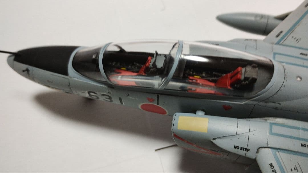 プラモデル完成機　1/48　川崎T-4
