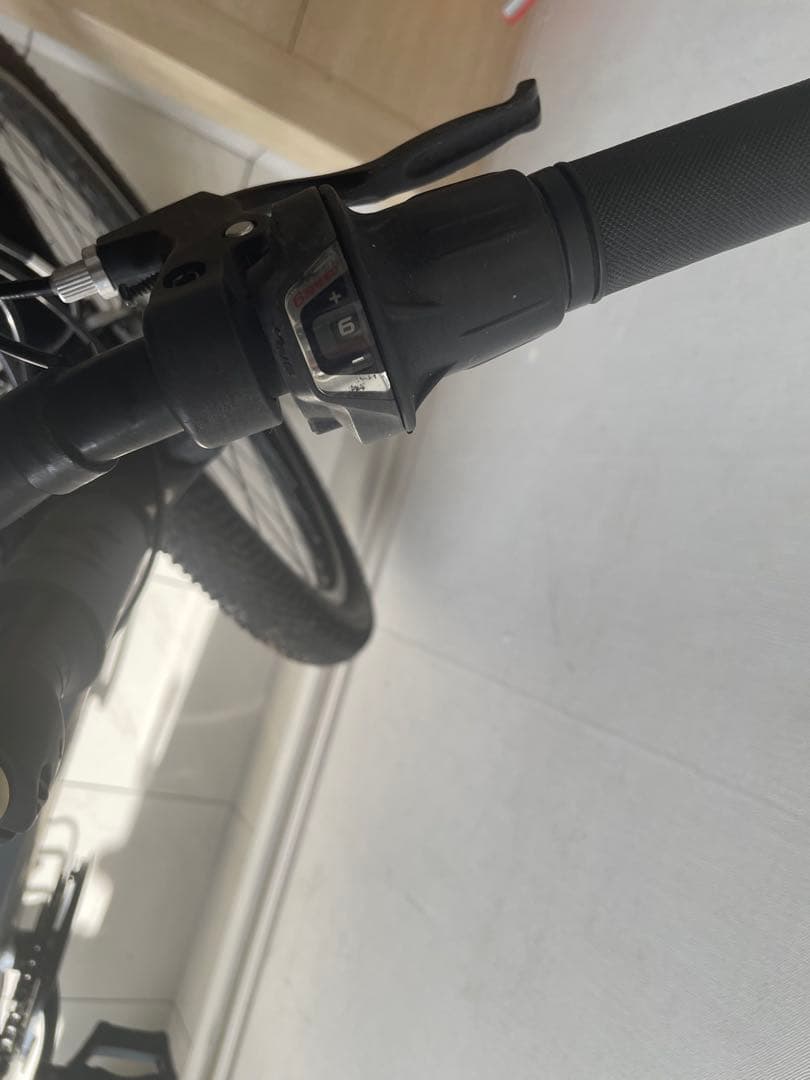 ジャンク　引き取り限定　自転車　splendide グレー　27 KENDA