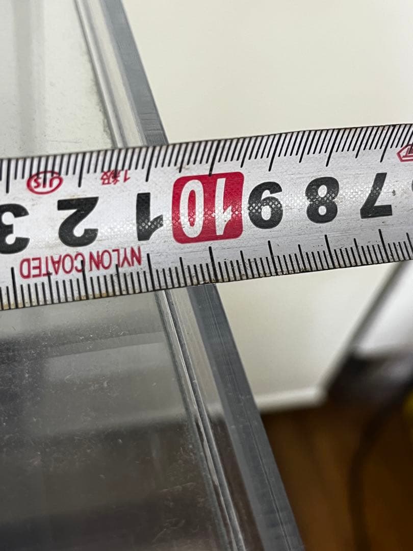 アクリル水槽 上部濾過槽　キャビネット付き　引き取り限定