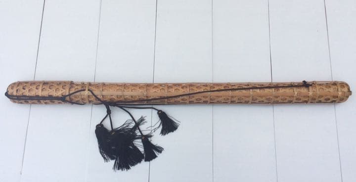 ハンドメイド竹製矢筒 矢の長さ(95〜)100cm  弓具