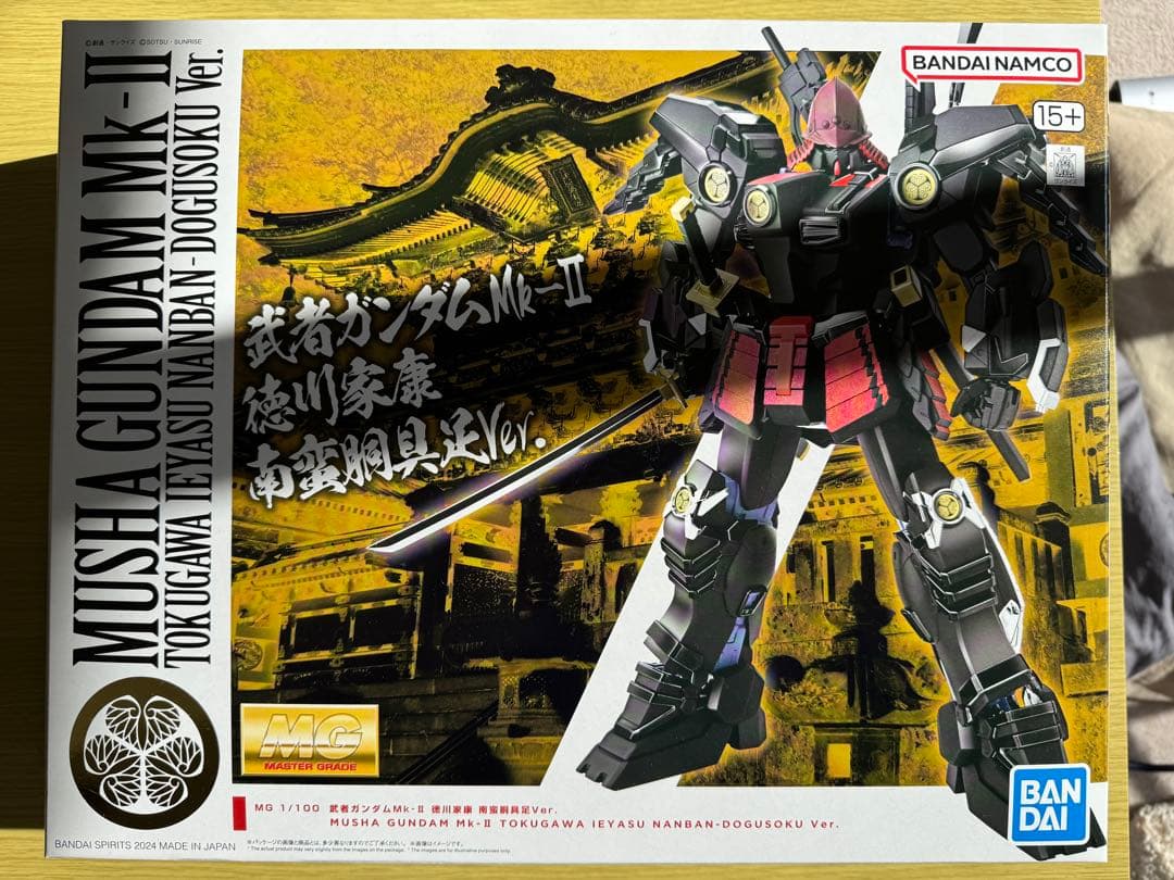 1/100 MUSHA GUNDAM MK-Ⅱ　徳川家康　南蛮胴具足Ver.